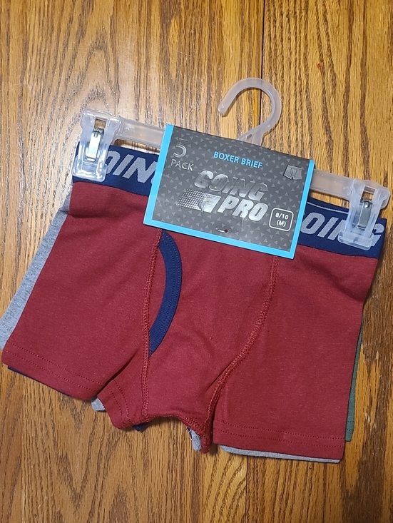 Going Pro Other - Going Pro NWTBoy's Boxer Briefs - Burgundy (5 Pack)